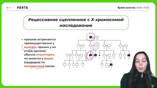 Как решать задание №4 на родословную? | Биология ЕГЭ 2023 | PARTA смотреть онлайн