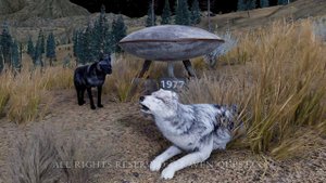 Aliens In Wolf Quest? UFO Monument Achievement Wolf Quest: Anniversary Edition Lost River DLC