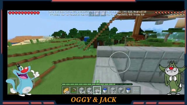 #36 | Minecraft | Oggy And Jack Make ?Iron Farm | ?Minecraft Pe | In Hindi | Rock Indian Gamer смотреть онлайн