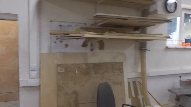 Наша новая мастерская. Our joiner,s workshop.