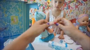 Кукла Беби Борн мальчик распаковка.Doll Baby Born boy unpacking.