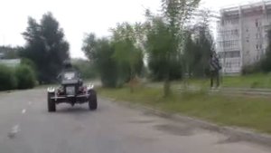 Самодельный Трайк из мотоцикла Урал