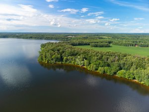 Полет над Учинским водохранилищем