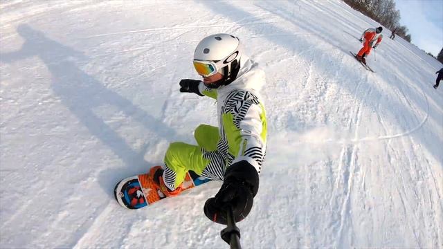 Обкатали новые комбинезоны Dragonfly в Шерегеше! смотреть онлайн