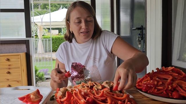 Готовим лечо.Немного расскажу про нашу школу. смотреть онлайн