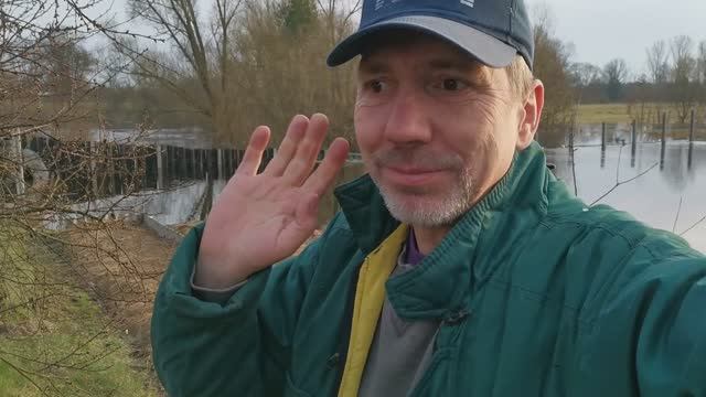 8 апреля 23г. Утро. Паводок продолжается.