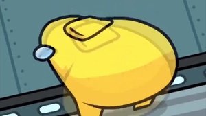 Амогус танцует под песню солодкий кабанчик.