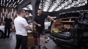 Porsche Cayenne 958.1 | Рестайлинг кузова и полная оклейка в матовую антигравийную пленку