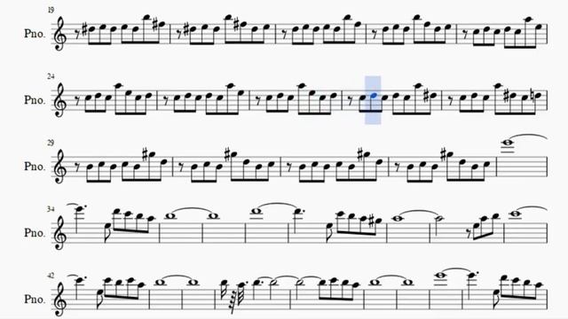 Piano Sheet Music: How to play Libertango by Astor Piazzolla смотреть онлайн