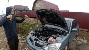 Обзор Karcher K5 basic, мойка двигателя, подкапотного пространства. Керхер k5 basic к5 басик