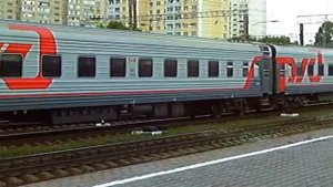 Прибытие поезда №110 Санкт-Петербург - Астрахань