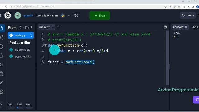how to use lambda function in python : python in hindi