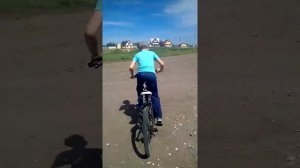 Дрифт на скоростном велики
