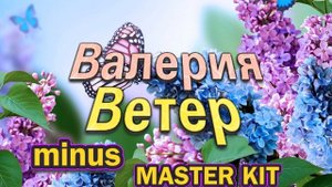 ?автор мастер-минусовки MASTER KIT?Валерия?Ветер?