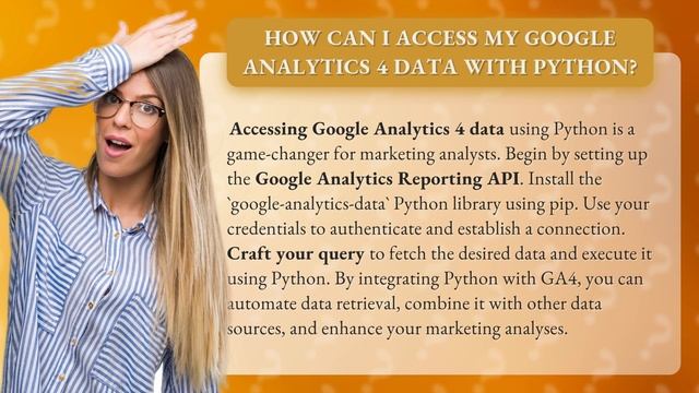 How Can I Access My Google Analytics 4 Data with Python? смотреть онлайн