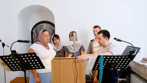 Царю Небесный. Исполняет хор храма святых равноапостольных Константина и Елены, г. Москва