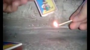 дымовая шашка из спичечного коробка