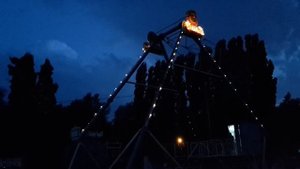 Аттракцион Емеля Нижний парк Липецк Пустой парк развлечений