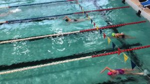 Плавание 100 метров женщины - 1 заплыв - 22-24 января 2021 Калуга