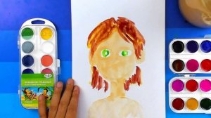 Как нарисовать портрет Воспитателя в садик - рисуем с детьми