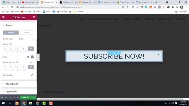 How to create a Popup Form with elementor Pro смотреть онлайн