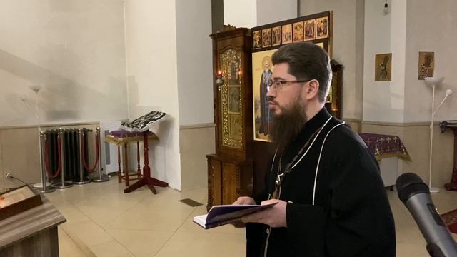Понедельник первой седмицы Великого поста / Слово после покаянного канона Андрея Критского