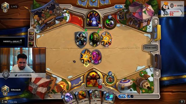 Hearthstone Lifecoach Playing Ranked Varian Dragon Warrior