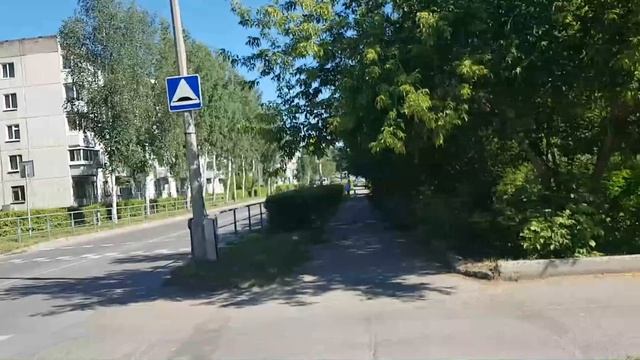 Сибирские просторы. Северск. Ул. Парковая (видео по запросу)