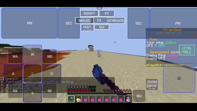 Axe PVP in Pojavlauncher (Once Again) | Minecraft Java Edition 1.8.9 смотреть онлайн