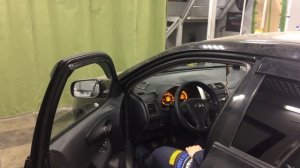 Автоматическая тонировка 2 стекла Toyota Corolla E150