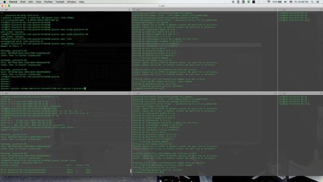 GlusterFS Distributed Replicated смотреть онлайн