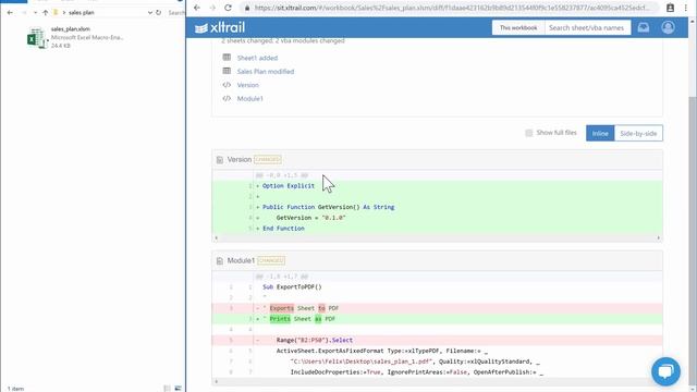 xltrail quickstart: Excel version control via drag and drop смотреть онлайн