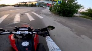 Первый выезд на Ducati Hyperstrada 821 после покупки