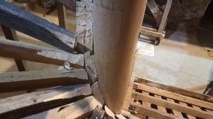 Монолитная бетонная забежной лестница (часть 1)