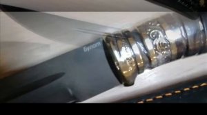 Нож "Пластунский" из булатной стали от Александра Бессонова.