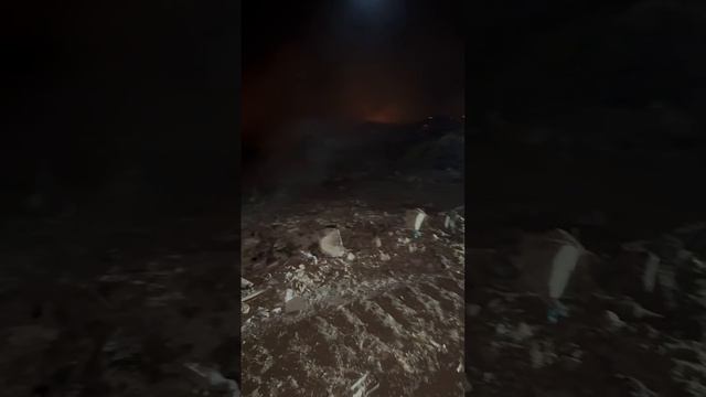 Мусорный полигон третий раз за лето загорелся в Усть-Лабинском районе