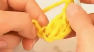 Вязание крючком. Урок 5.  Пышный столбик.