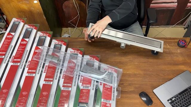 Душевые трапы под плитку VIEIR Обзор DL30A 40A 50A 60A 70A 80A 90A