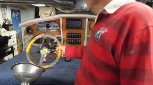 Opel GT Custom Dashboard, Switches, and Goofy Steering Wheels