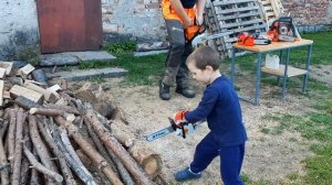 Chainsaw for Kids , Chainsaw for Dad , Husqvarna for Kids ,Stihl for Kids , Chainsaw Toys