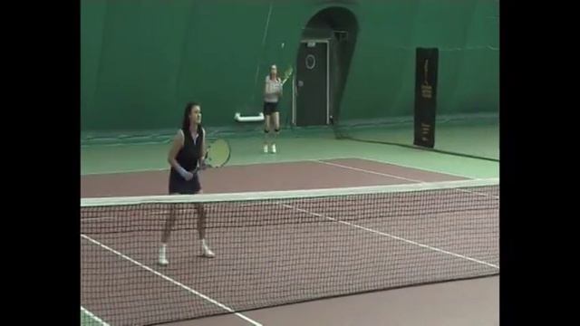 ролик про женский теннис