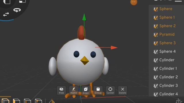 КАК СДЕЛАТЬ ЧИКЕНА В PRIZMA 3D #chickengun #чикенганигра