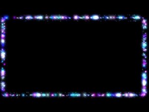 Красивая блестящая рамка - цветные блестки. Подойдет для монтажа на новый год - футаж для видео.