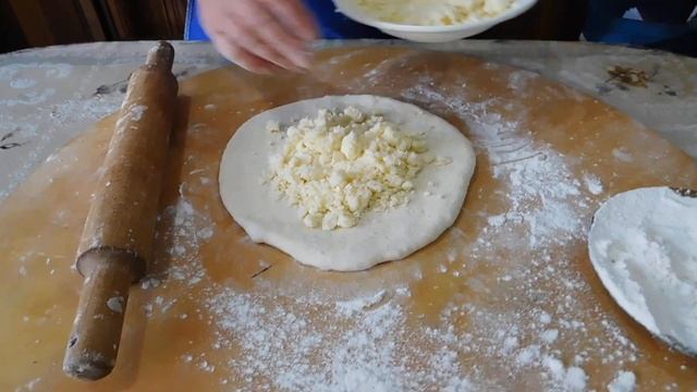 ХАЧАПУРИ С первого сыра?Очамчира, готовка Абхазия