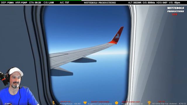 🔴MSFS2020 LIVE | FQMA - FQNP | Maputo, Mozambique - Nampula, Mozambique | PMDG 737-700 | Newsky WPA смотреть онлайн