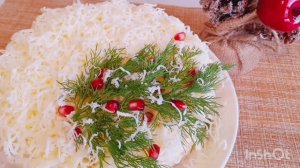 Салат " Сельдь под снегом". Зимняя сказка на вашем столе!