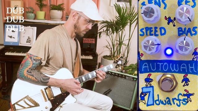 7Dwarfs Autowah demo guitar & bass (Mad Professor Snow White Clone) смотреть онлайн