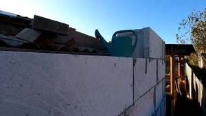 ГАРАЖ МЕЧТЫ . Последний ряд газоблока и армирование 2023 год.
