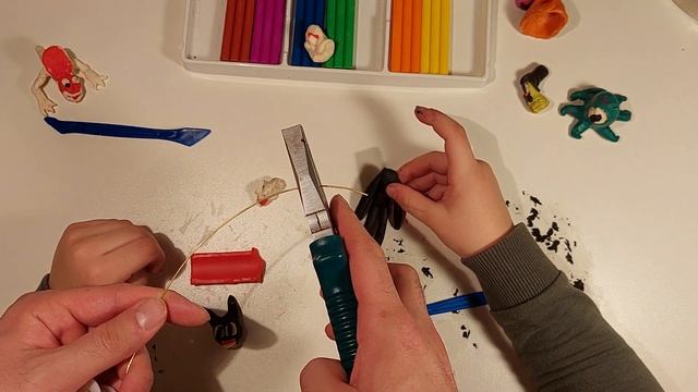 КАРТУН КЭТ лепка из пластилина / CARTOON CAT making from plasticine