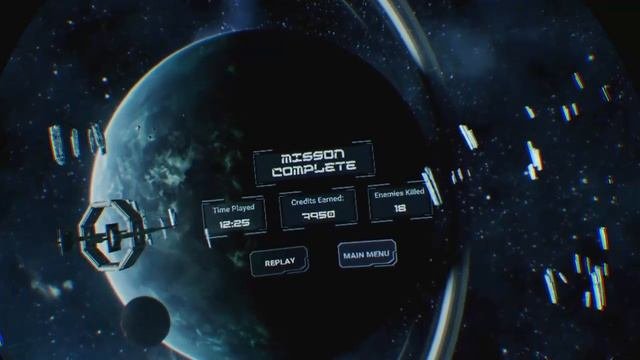 End Space (PSVR) Gameplay
